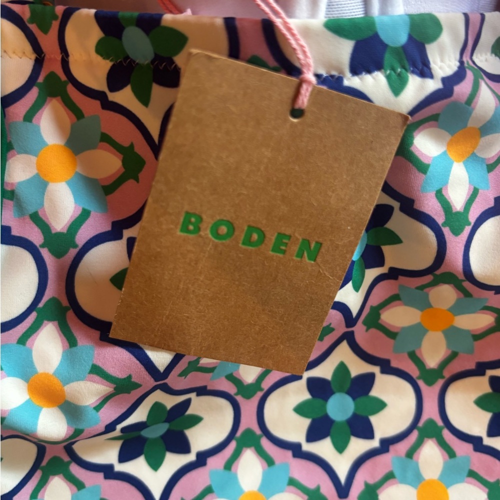 Boden Portofino Floral Print One Piece 36DD - Picture 2 of 6
